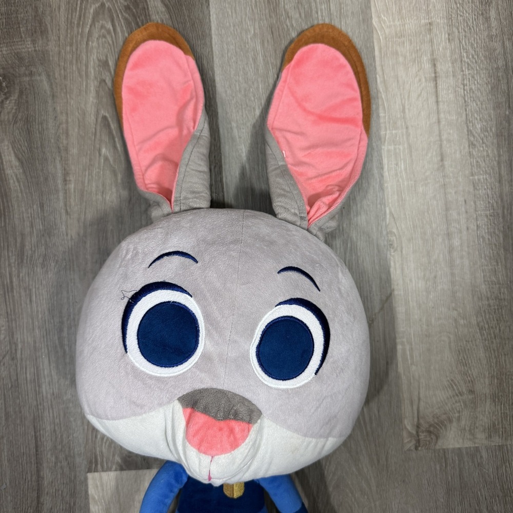 Disney Zootopia Judy Hopps Plush Large 29" Stuffed Animal Police Bunny Jay Franc - Picture 2 of 10
